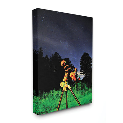 " Abstract Telescope Night Sky "