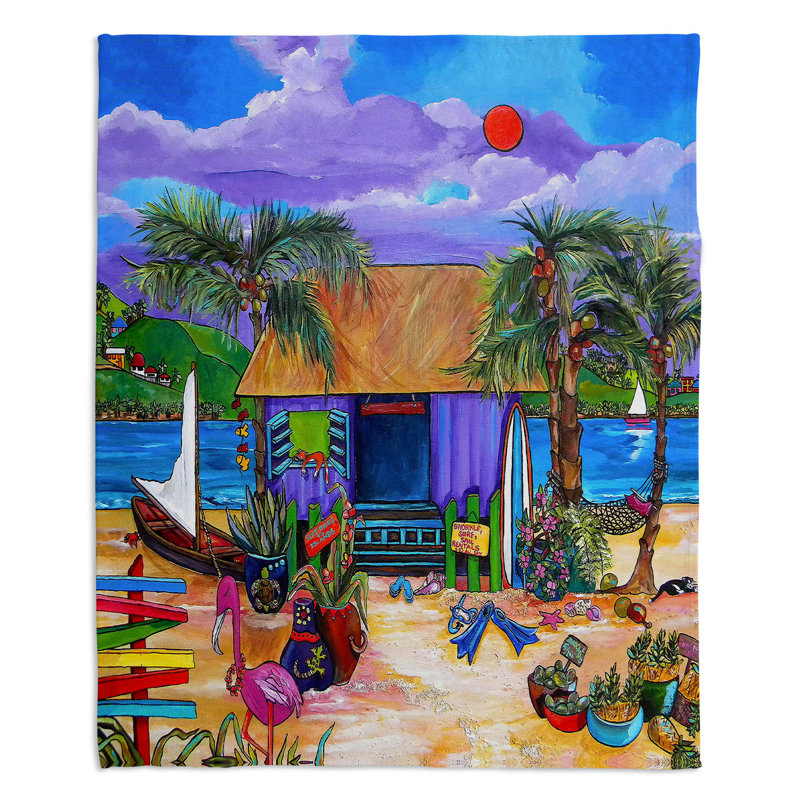  Jeté Island Time, l 68 po x L 80 po