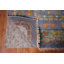 Tapis oriental tribal à motif géométrique traditionnel 9 x 12
