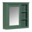 Armoire de salle de bain murale avec miroir 30 po x 28 po, armoire à pharmacie moderne avec 3 tablettes ouvertes, armoire de salle de bain avec miroir-1529902787