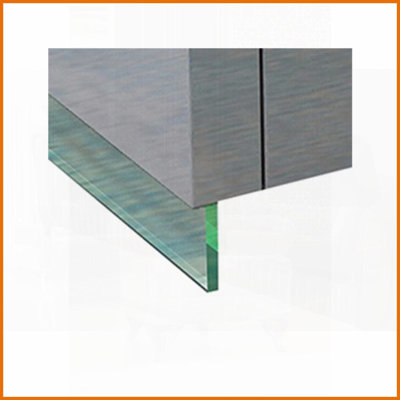 Table basse moderne grise brillante avec éclairage DEL et amp; Tiroirs de rangement - Bois manufacturé pour le salon