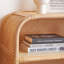 Vitrine moderne et simple en rotin