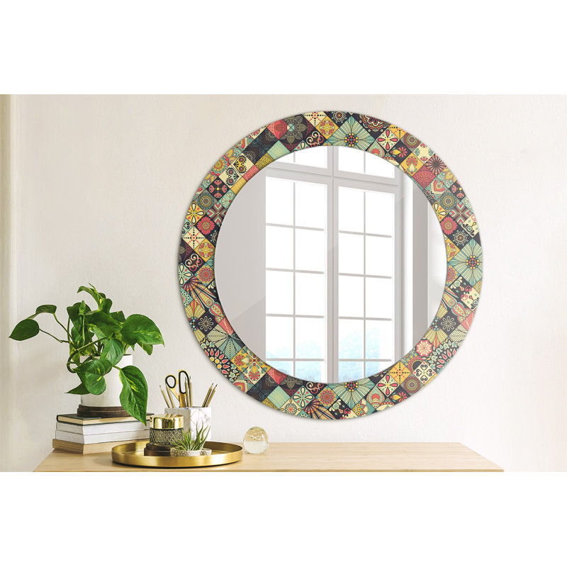Huldar Glass Flat Wall Mirror
