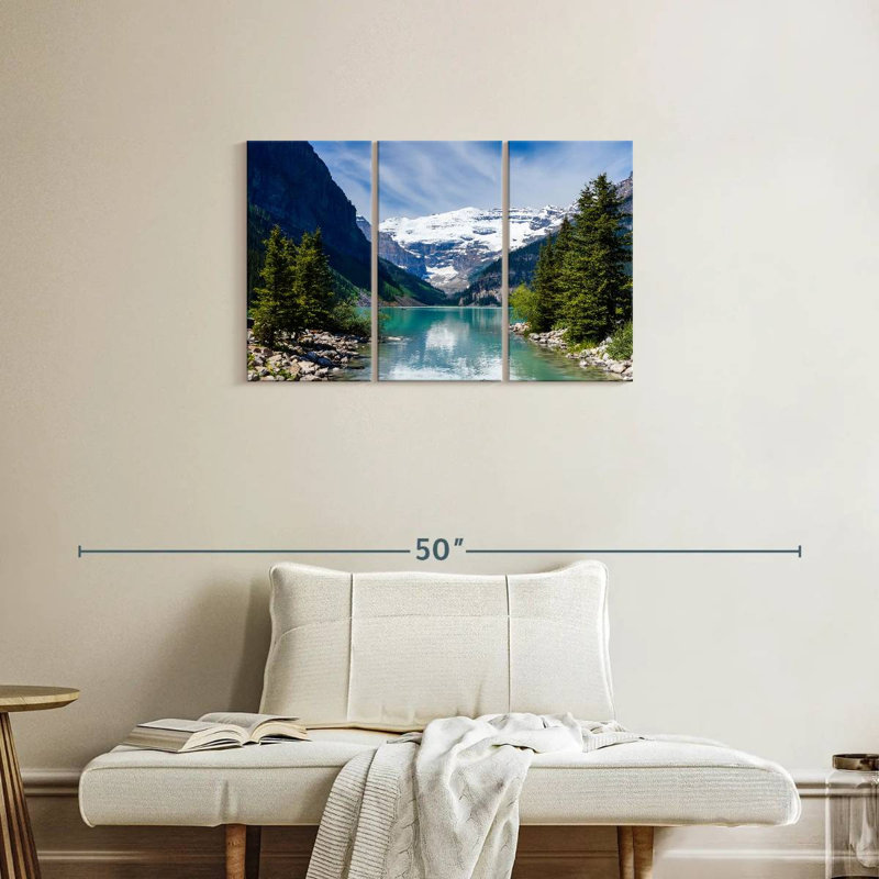 Alvord Splendid Lake Louise, H 20 po x l 33 po