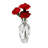 Romantica Handmade Lead Crystal Table Vase