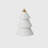 Porcelain LED Fir Tree with Gold Tip