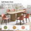 Chaise de salle à manger moderne avec structure en bois 18,25 po Kadyn-130122593-130122597