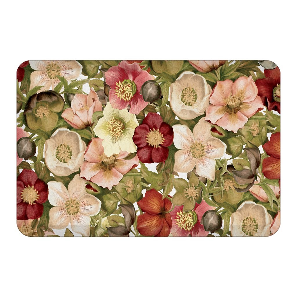 Red Barrel Studio® Floral Water Resistant Anti-Fatigue Non-Skid Kitchen ...