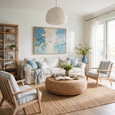 Modern Farmhouse Handmade Natural Fiber Jute Indoor Area Rug with Cotton Backing