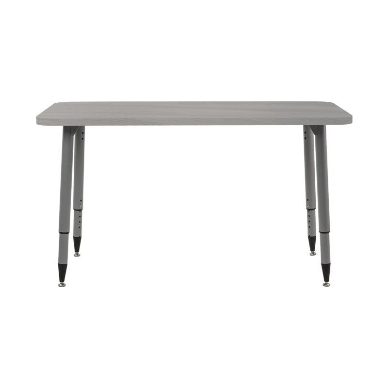 Table d'activité Adapte 24 x 36, 24 po x 36 po, Bois gris clair / argent