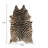 Natural Home Decor Togo Cowhide Rug African Zebra 5'x7'