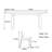 Double Deck Rock Board Dining Table Set-105968635
