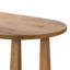 AYLA Oval Solid Oak Dining Table
