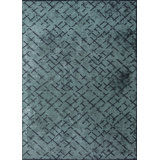 Rapture Blue/Black Abstract Luxury Area Rug