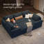 Canapé-lit modulaire en U avec espace de rangement Anureet-125402459-125402461-125402460