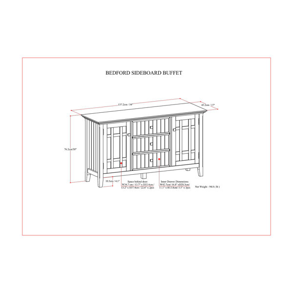 Dimensions du produit