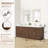 Jakarta 84" Double Bath Vanity with Silk White Quartz Stone Top-866192024-866192025