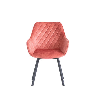 45cm H Velvet Upholstered Side Chair