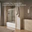 Levity 59.62" x 62" Bypass Bath Door with CleanCoat® Technology-94842336-111117689