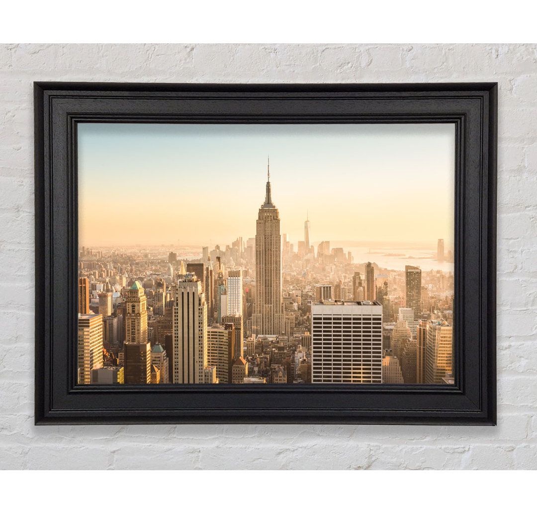 New York Skyline am Tag - Druck