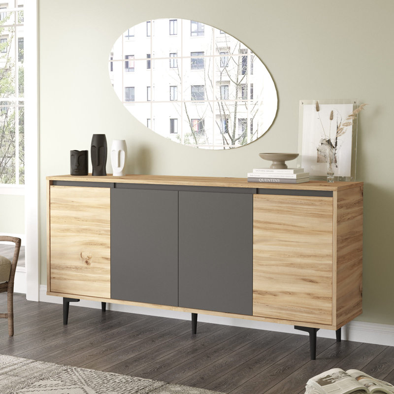 Console Roshaad, Naturel / gris