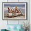 Friends Having Fun on Beach Framed