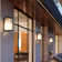 Shackelford Black 1 - Bulb 13.3'' H Outdoor Flush Mount with Dusk to Dawn