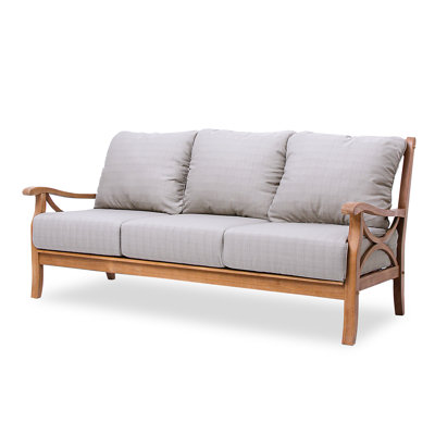 Brunswick 76" Teak Patio Sofa