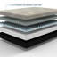 Matelas à plateau-coussin moyen en mousse viscoélastique gélifiée-1348642690-1348642689