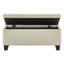 Banc de rangement rembourré Maida-68659004