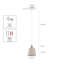 Pendant light 1-light Ishimon-447437005-447710450-447436992