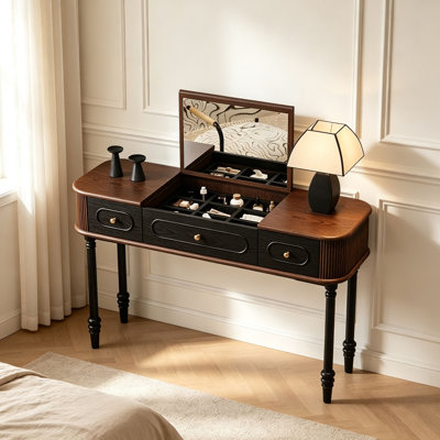 French style retro small dressing table