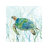 Sea Turtle Swim II by Carol Robinson - Print on Canvas-34180886-56677835