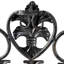 Décoration murale traditionnelle en métal brun 28 po x 21 po