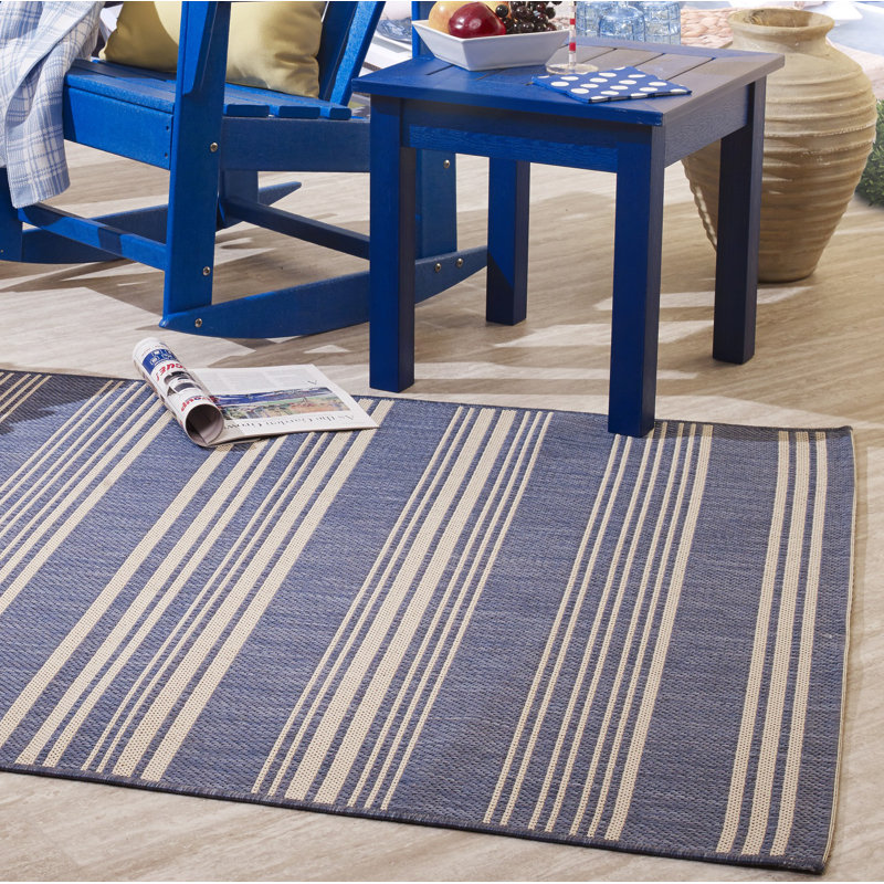 Newport Stripe, Rectangle 4 pi x 5 pi 7 po