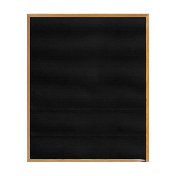 Magnetic Black Chalk Board Wood Framed Blackboard with Reinforced Metal  Backing (Dark Tone 18 X 24)