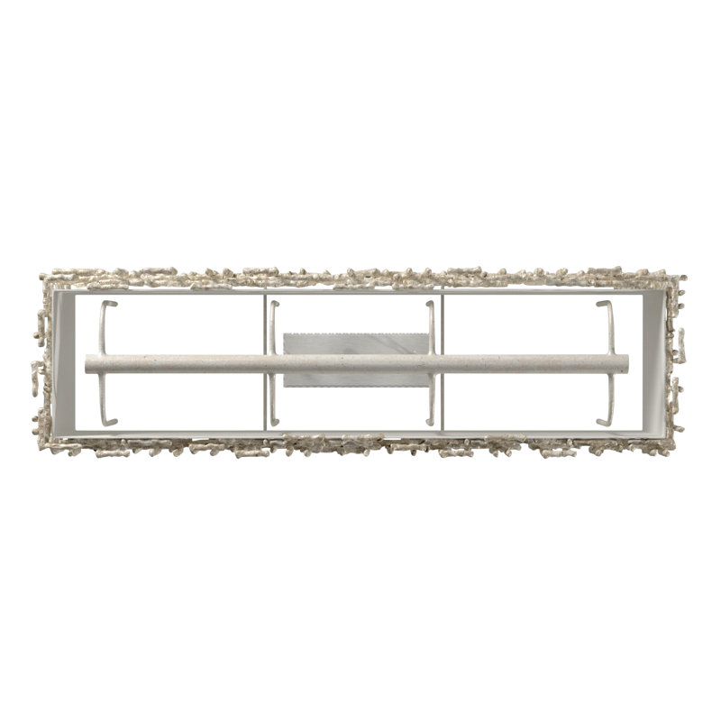 Farrah 8-Light Rectangle Chandelier, Silver