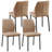 PU Leather Dining Chairs,Set of 4-2143928191