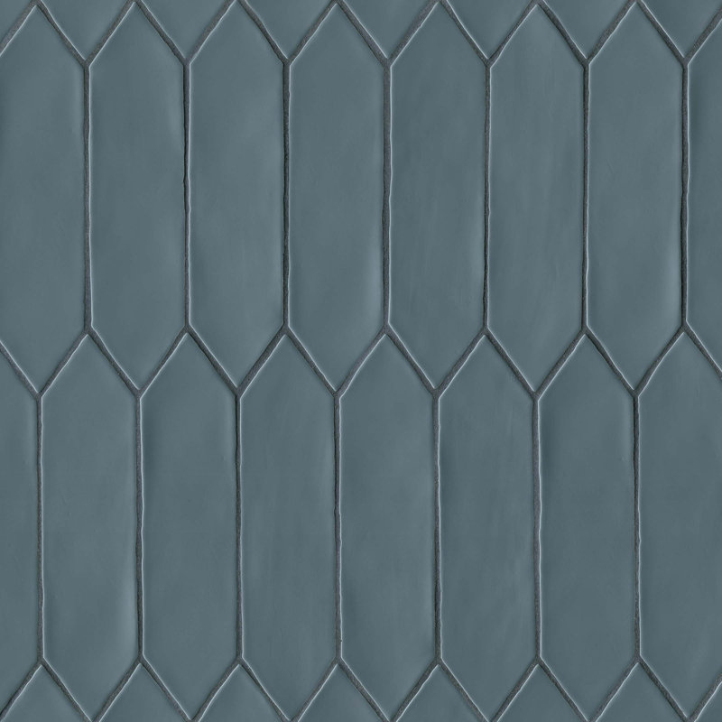 Reine 3" x 12" Ceramic Tile, Gentleman's Gray