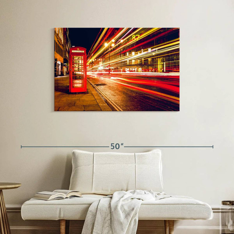 Nicci London Telephone Booth, 26" H x 39" W