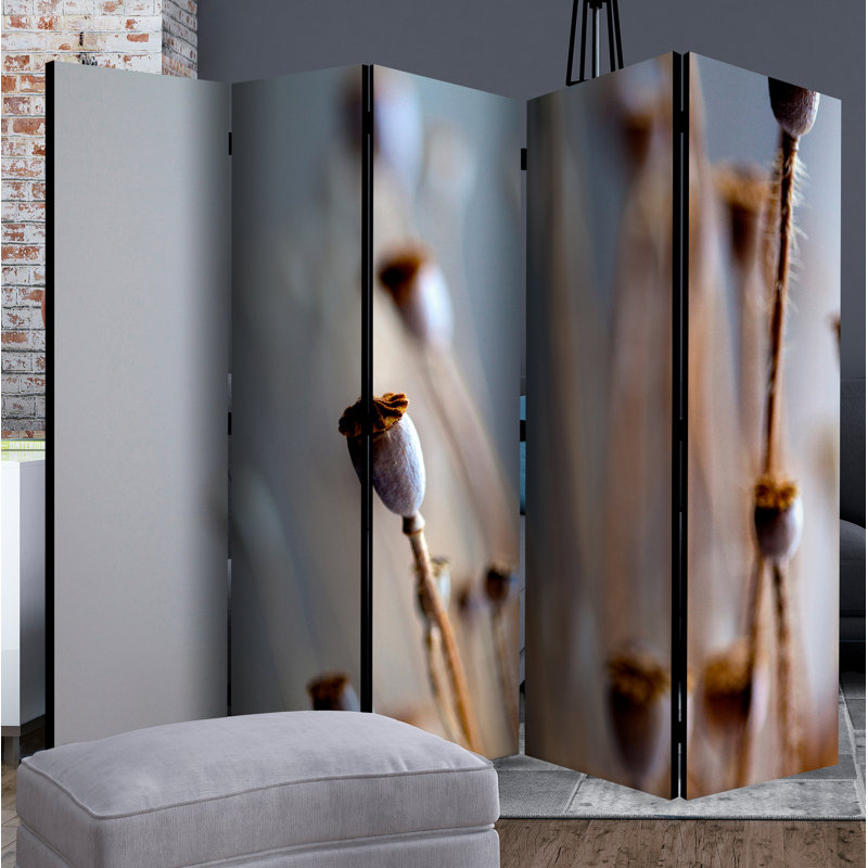 Krikoris 172cm H Folding Room Divider, 5