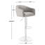 Tabouret de bar à hauteur réglable Plano-368686915