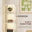 157cm Veneered LED Column Floor Lamp-627660676