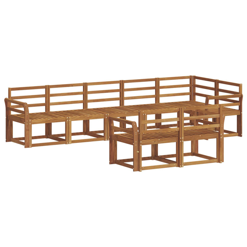 308cm Wide Patio Sectional Set