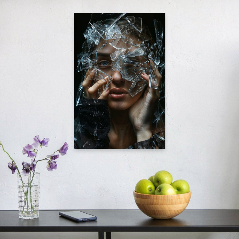 Shattered II Contemporary Wall Art Print, 60.96cm H x 40.64cm W
