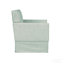 Fauteuil décoratif vert menthe