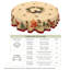 Nappe en polyester lavable Christmas