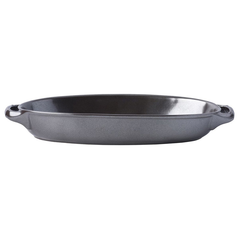 Pewter Stoneware 15.5" Baker