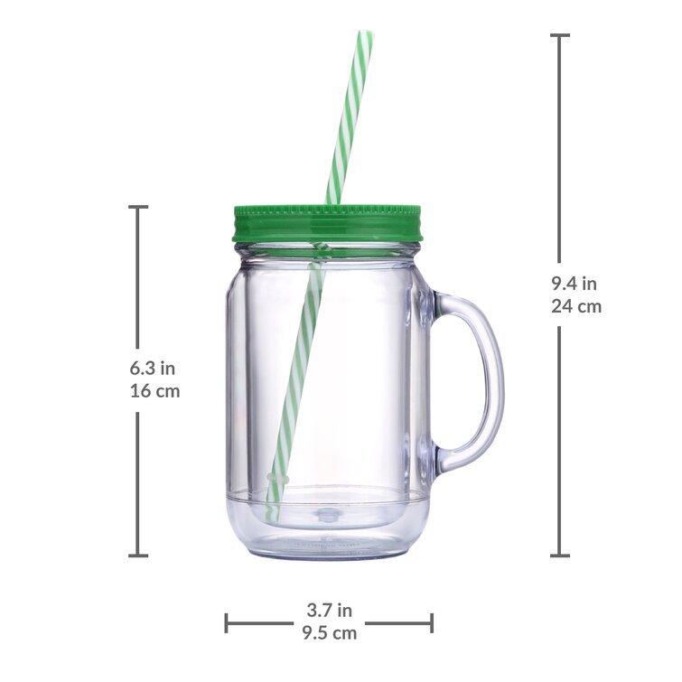 Cupture 20oz. Insulated Plastic Travel Mug Straw & Reviews