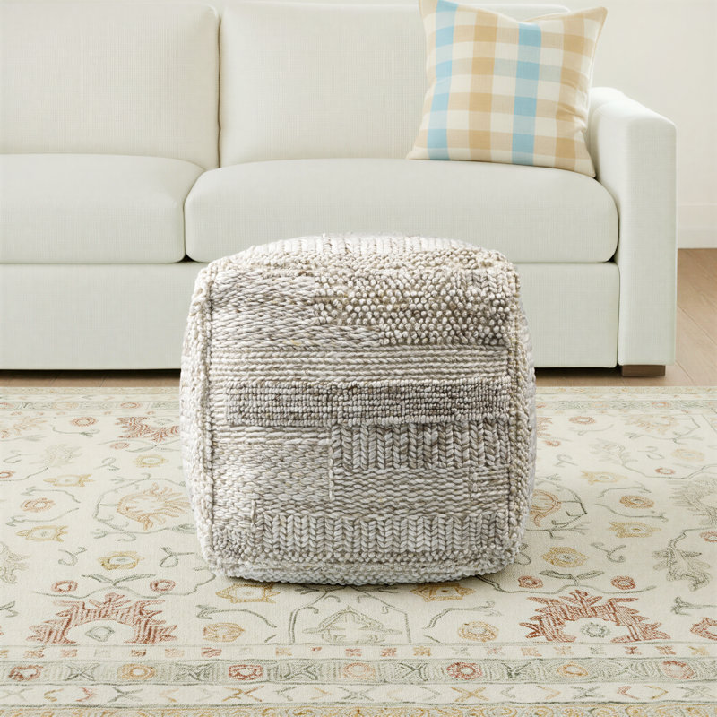 Upholstered Pouf